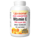Natural Factors Liposomal Vitamin C High Absorption 1000 mg Liquid Softgels Image 2