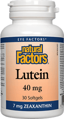 Natural Factors Lutein 40 mg Softgels Image 1