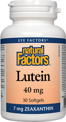 Natural Factors Lutein 40 mg Softgels Image 1