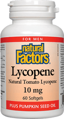 Natural Factors Lycopene 10 mg 60 Softgels Image 1