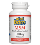 Natural Factors MSM 1000 mg Capsules Image 1