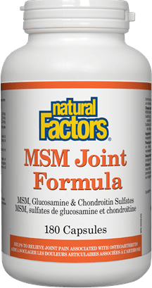 Buy Natural Factors MSM Joint Formula (180 Capsules) for $36.08 CAD ...
