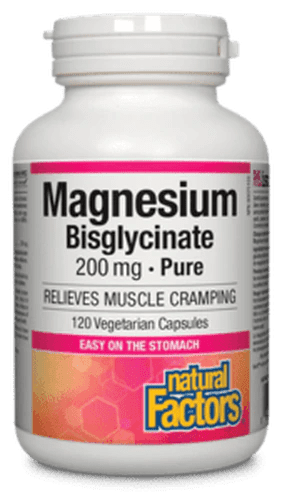 Natural Factors Magnesium Bisglycinate 200 mg Capsules Image 2