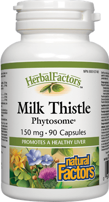 Natural Factors Milk Thistle Phytosome 150 mg 90 Capsules Image 1