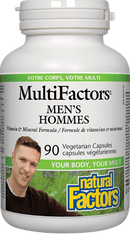 Natural Factors MultiFactors Men's 90 VCaps Image 1