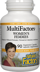 Natural Factors MultiFactors Women's 90 VCaps Image 1