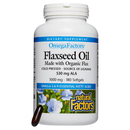 Natural Factors OmegaFactors Flaxseed Oil 1000 mg Softgels Image 2
