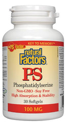 Natural Factors PS Phosphatidylserine 100 mg Softgels Image 1
