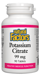 Natural Factors Potassium Citrate 99 mg Tablets Image 2