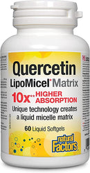 Natural Factors Quercetin LipoMicel Matrix Softgels Image 2