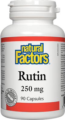 Natural Factors Rutin 250 mg 90 Capsules Image 1