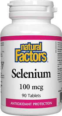 Natural Factors Selenium 100 mcg 90 Tablets Image 1