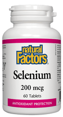 Natural Factors Selenium 200 mcg Tablets Image 3