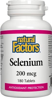 Natural Factors Selenium 200 mcg Tablets Image 1