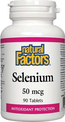 Natural Factors Selenium Chelate 50 mcg 90 Tablets Image 1
