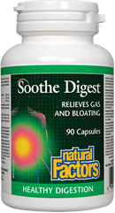 Natural Factors Soothe Digest 90 Capsules Image 1