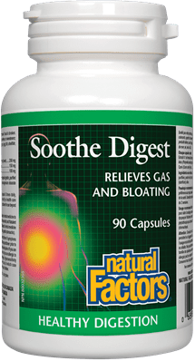 Natural Factors Soothe Digest 90 Capsules Image 1