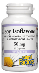 Natural Factors Soy Isoflavone 50 mg 60 Capsules Image 1