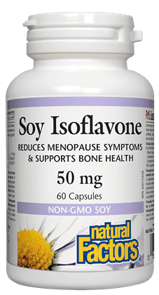 Natural Factors Soy Isoflavone 50 mg 60 Capsules Image 1