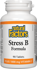 Natural Factors Stress B Formula 90 Tablets Image 1