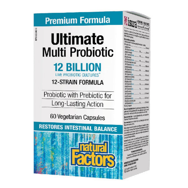 Natural Factors Ultimate Multi Probiotic 12 Billion Active Cells VCaps Image 1