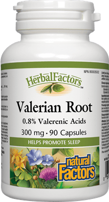 Natural Factors Valerian Root 300 mg 90 Capsules Image 1