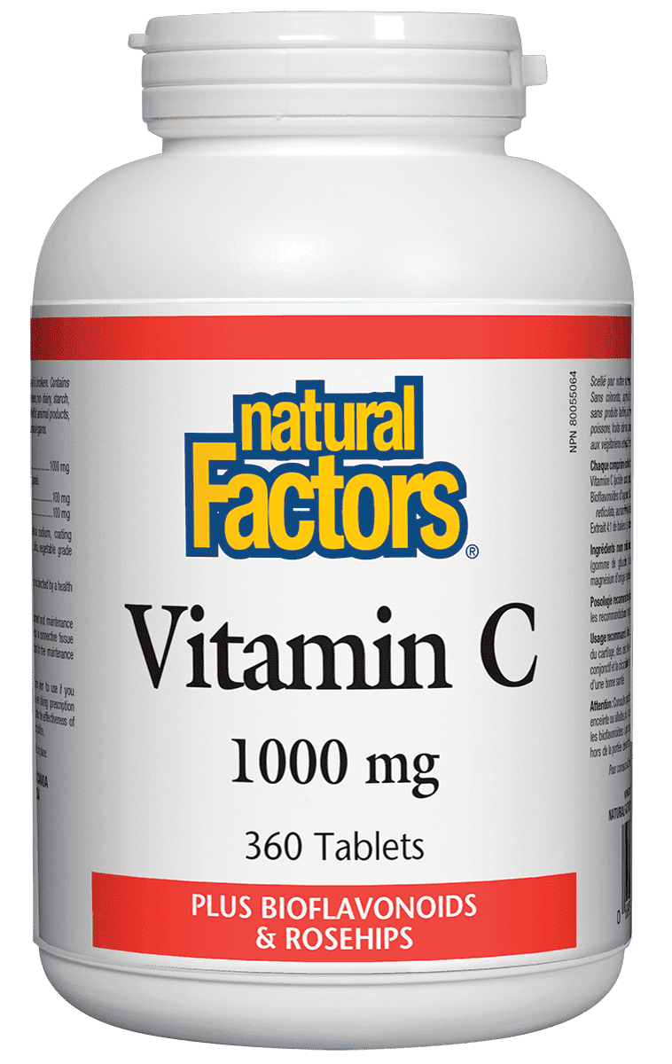 Natural Factors Vitamin C 1000 mg Tablets Image 1