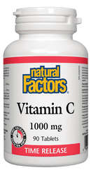Natural Factors Vitamin C 1000 mg Time Release Tablets Image 2