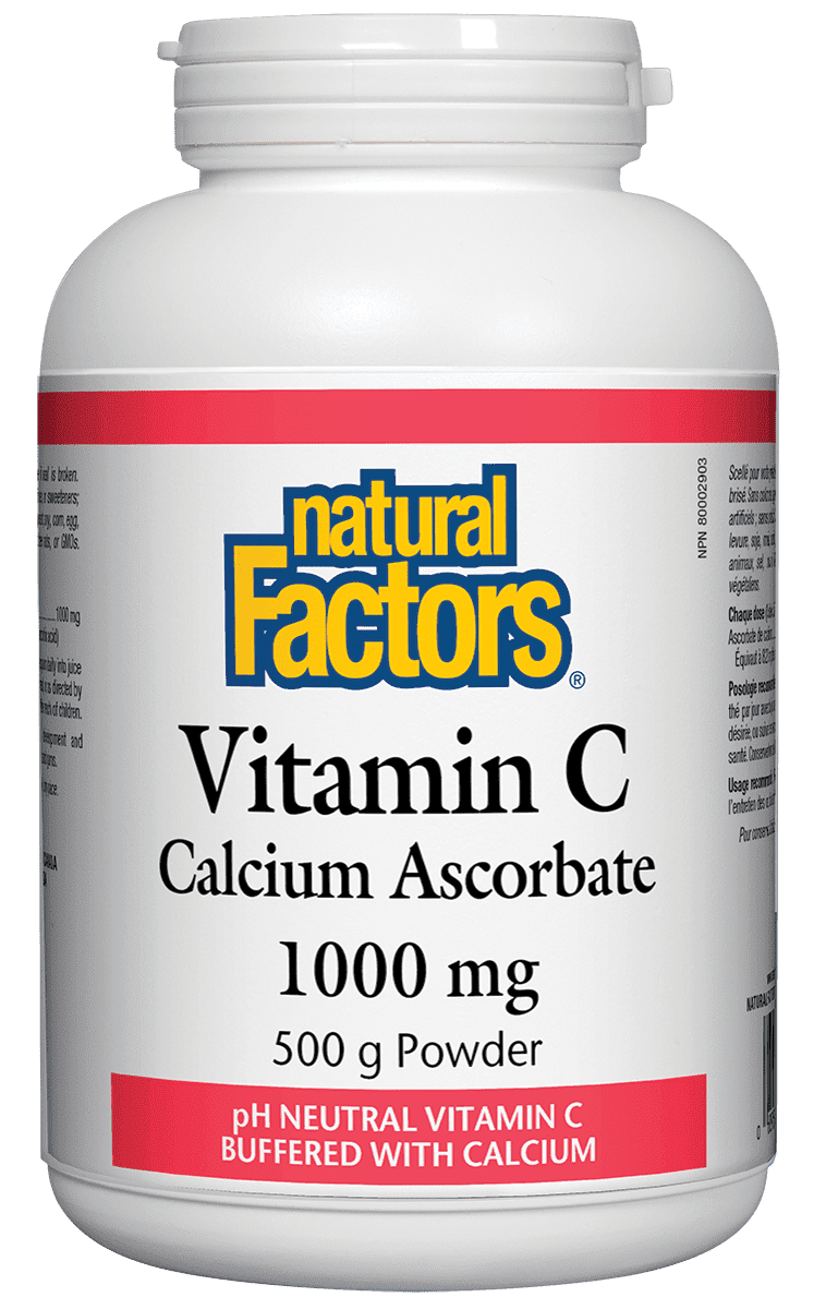 Natural Factors Vitamin C Calcium Ascorbate Powder Image 2