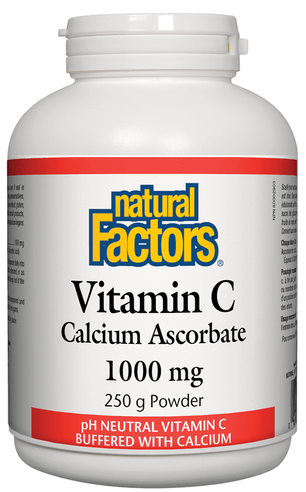Natural Factors Vitamin C Calcium Ascorbate Powder Image 1