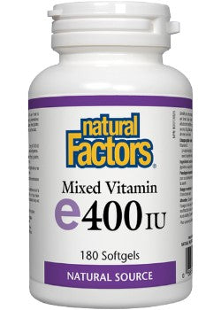 Natural Factors Vitamin E 400 IU Softgels Image 2