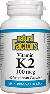 Natural Factors Vitamin K2 100 mcg VCaps Image 1