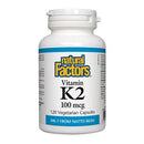 Natural Factors Vitamin K2 100 mcg VCaps Image 2