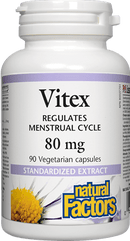 Natural Factors Vitex 80 mg 90 VCaps Image 1