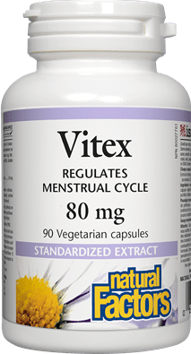 Natural Factors Vitex 80 mg 90 VCaps Image 1