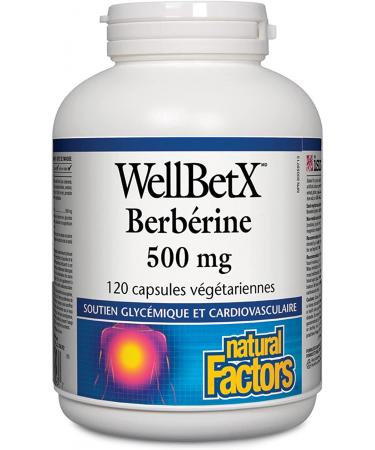 Natural Factors WellBetX Berberine 500 mg VCaps Image 2