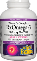 Natural Factors Women's Complete RxOmega-3 300 mg EPA/DHA Softgels Image 1