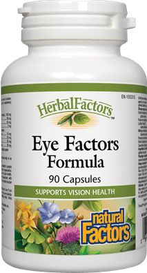 Natural HerbalFactors Eye Factors Formula 90 Capsules Image 1