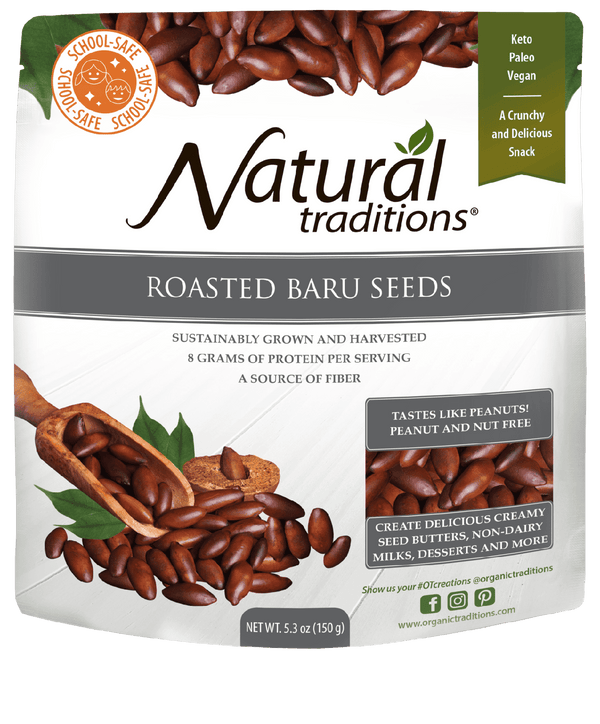 Natural Traditions Roasted Baru Seeds 150 g Image 1