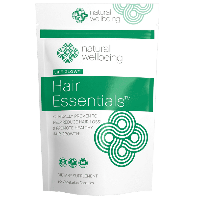 Natural Wellbeing Hair Essentials 90 VCaps Image 1