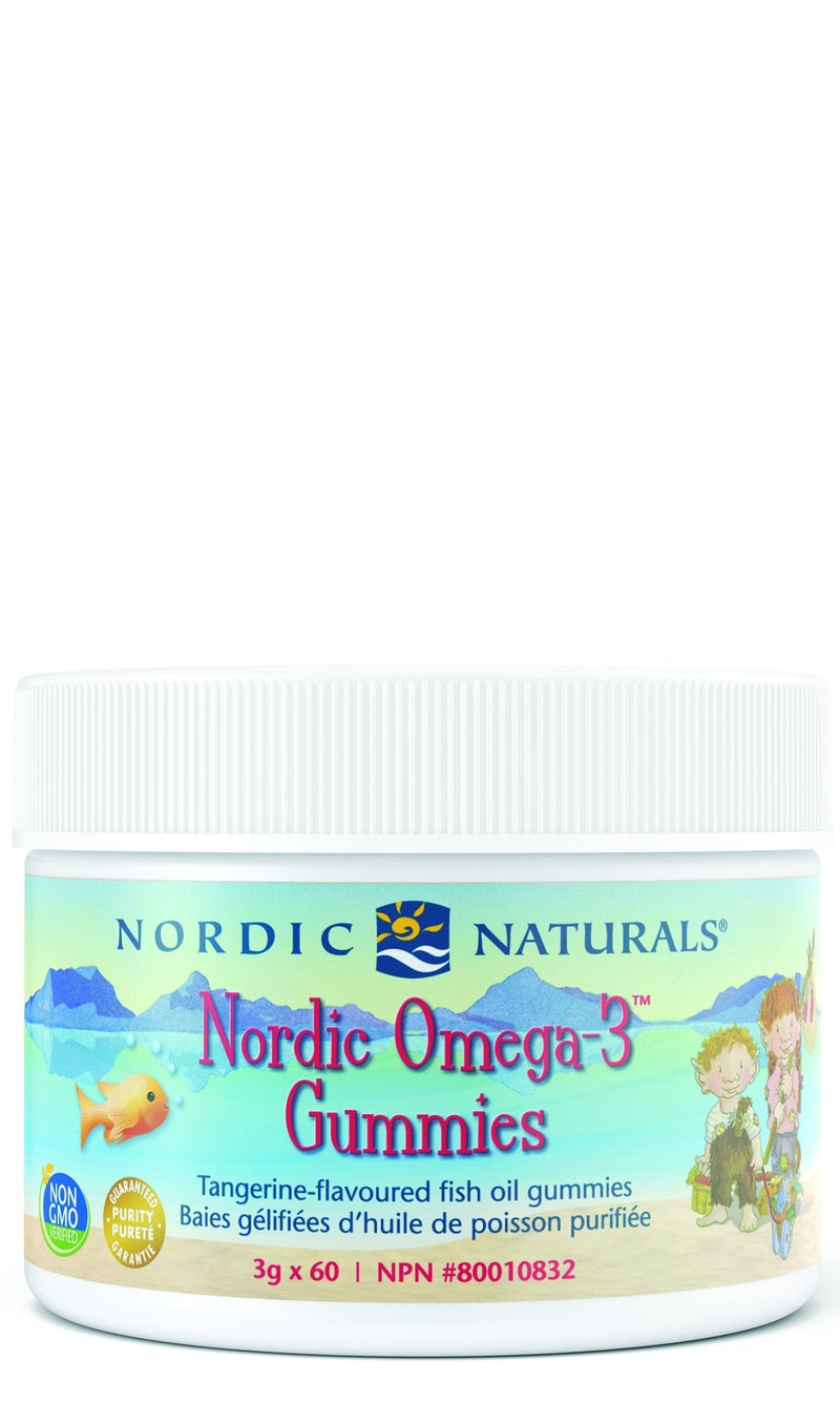 Naturals Nordic Omega-3 - Tangerine 60 Gummies Image 1