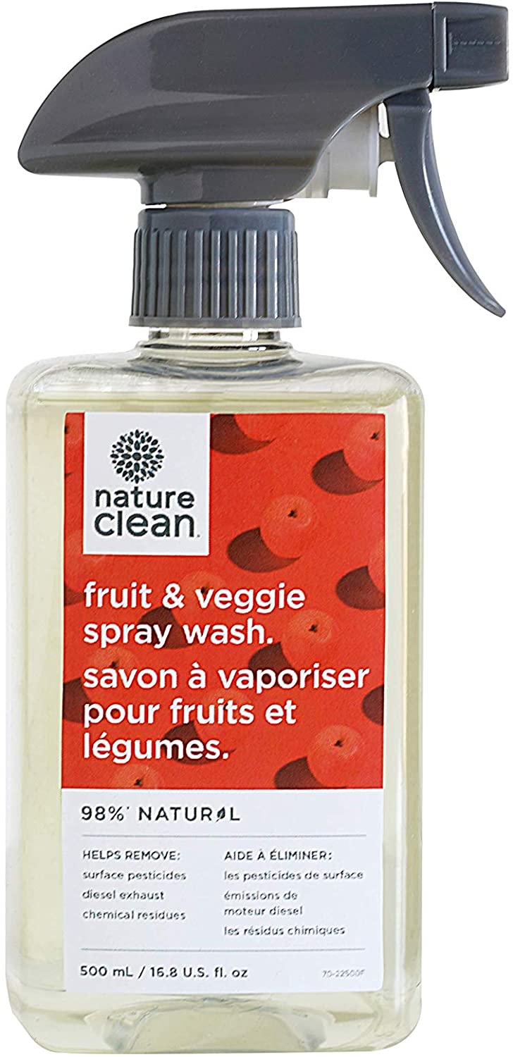 Nature Clean Fruit & Veggie Spray Wash 500 mL Image 1