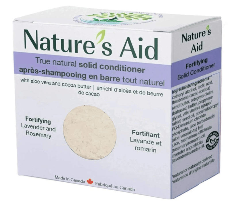 Nature's Aid True Natural Solid Conditioner Bar - Lavender & Rosemary 60 g Image 2