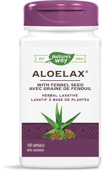 Nature's Way Aloelax with Fennel Seed 100 VCaps Image 1