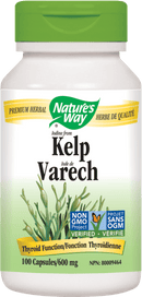 Nature's Way Kelp 600 mg 100 Capsules Image 1