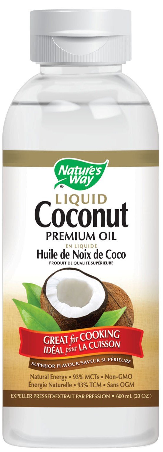 Nature's Way Liquid Coconut Premium Oil Image 1