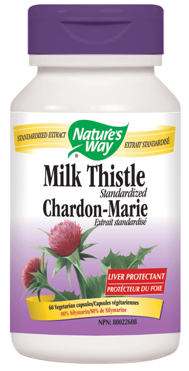 Nature's Way Milk Thistle 60 Capsules Image 1