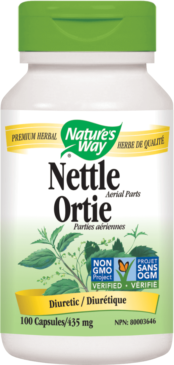 Nature's Way Nettle Aerial 435 mg 100 Capsules Image 1
