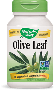 Nature's Way Olive Leaf 500 mg 100 VCaps Image 1