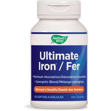 Nature's Way Ultimate Iron 90 Softgels Image 1
